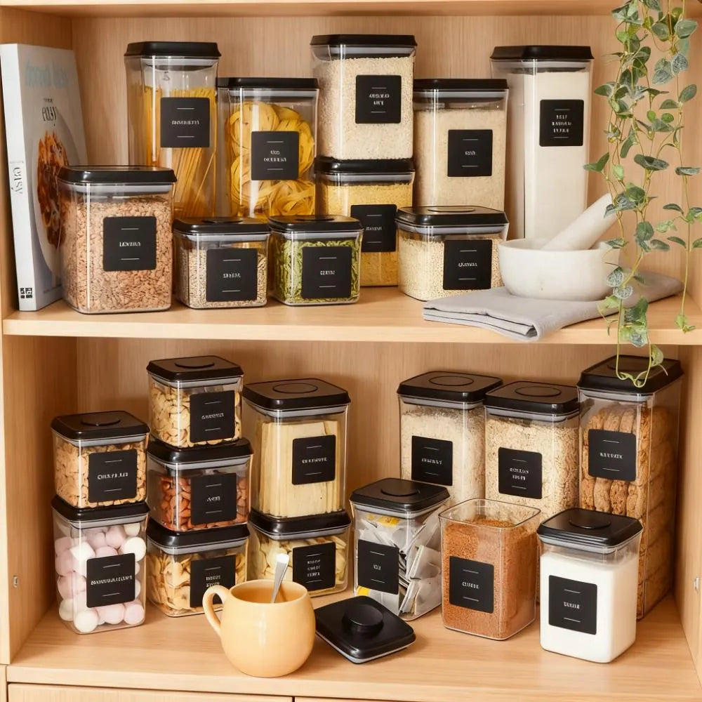 23-Pack Push-Top Pantry Containers