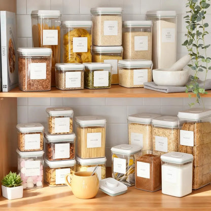 23-Pack Push-Top Pantry Containers